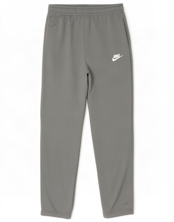 Calças de treino para meninos Nike 12-13 anos Poliéster cinza grande