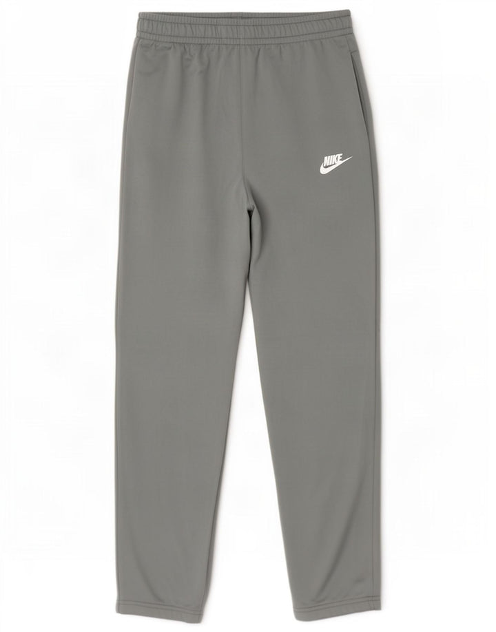 Calças de treino para meninos Nike 12-13 anos Poliéster cinza grande