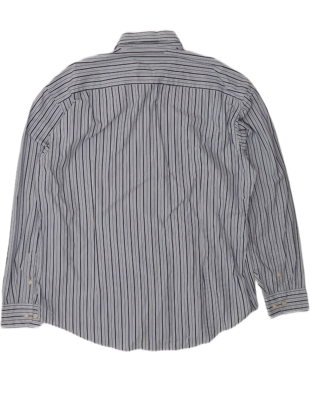 Camisa masculina BEST COMPANY 2XL listrada azul