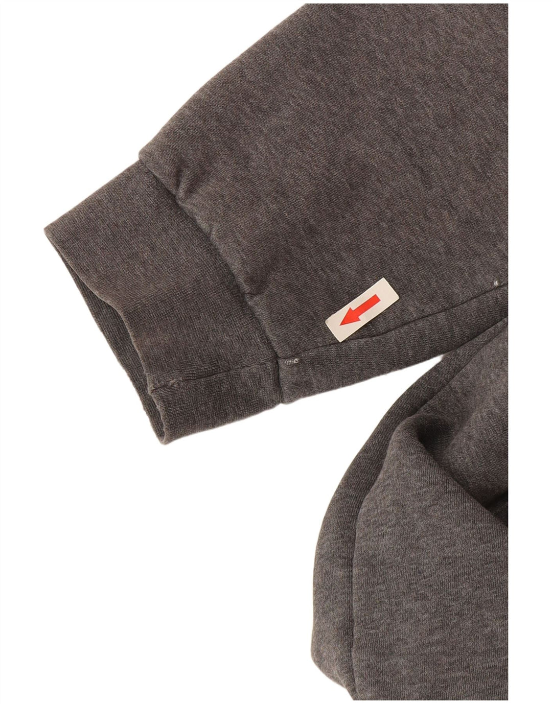 Adidas masculino zip moletom com capuz grande algodão cinza