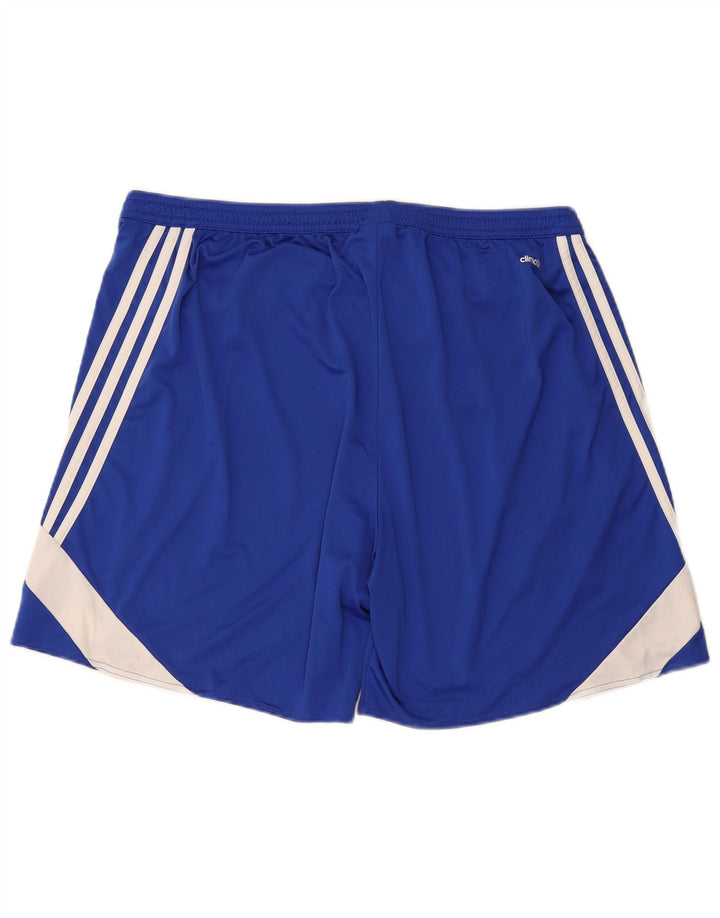 Adidas Masculino Climalite Sport Shorts 2XL Azul Colorblock Poliéster