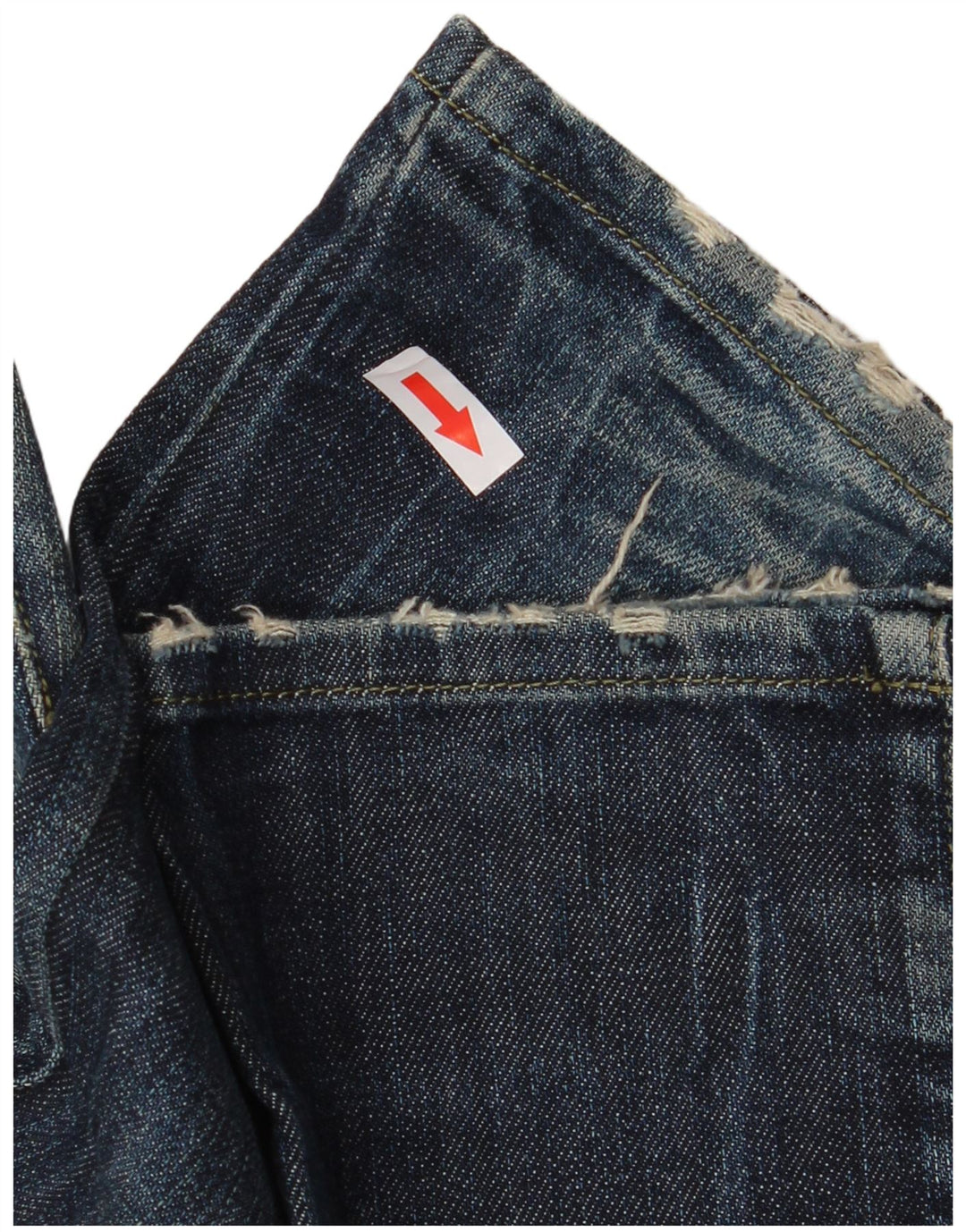 DIESEL Jeans Slim Feminino W28 L32 Azul Marinho Algodão