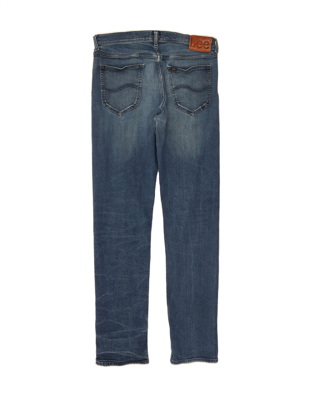 LEE Mens Daren Zip Fly Slim Jeans W33 L34 Blue Cotton Vintage Lee and Second-Hand Lee from Messina Hembry 