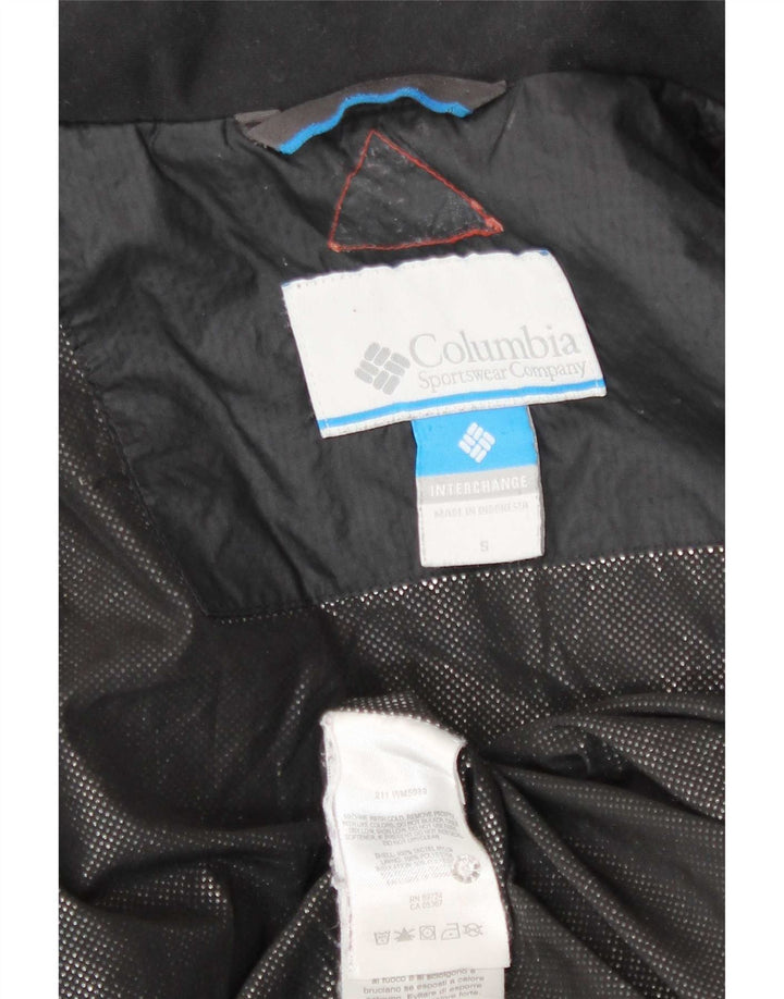 Jaqueta Columbia Masculina Interchange Liner Acolchoada UK 36 Pequena Poliéster Preto