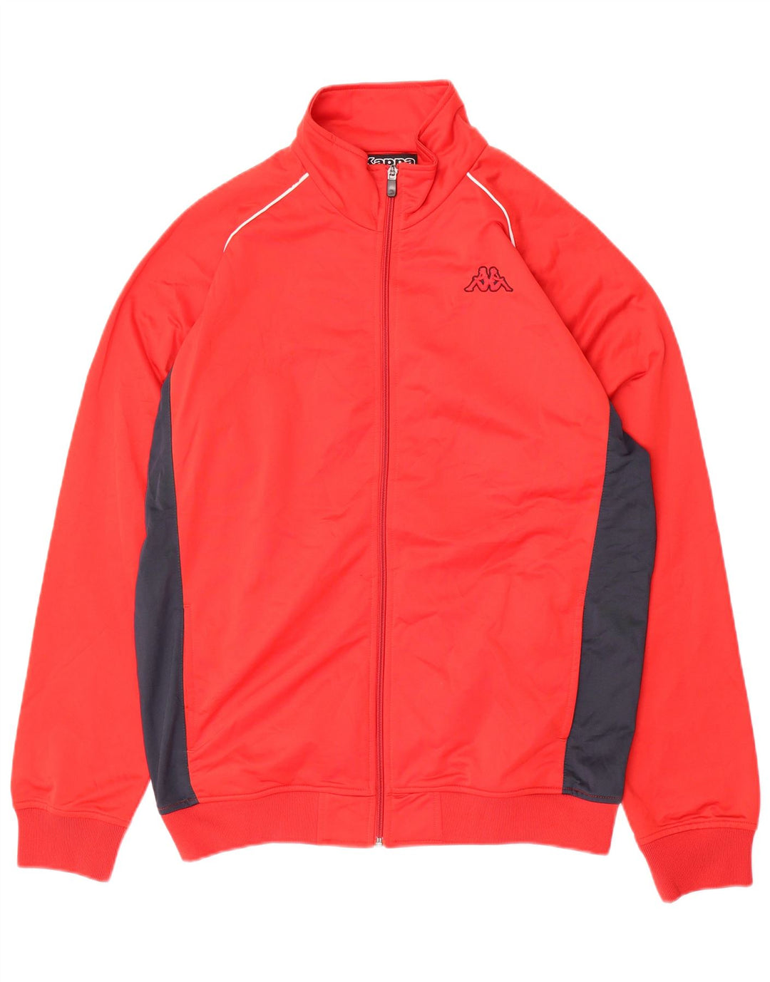 KAPPA Mens Treino Top Jacket XL Vermelho Colourblock Poliéster