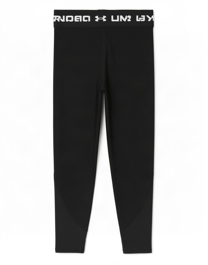 Under Armour Girls Graphic Leggings 11-12 Anos Grande Poliéster Preto