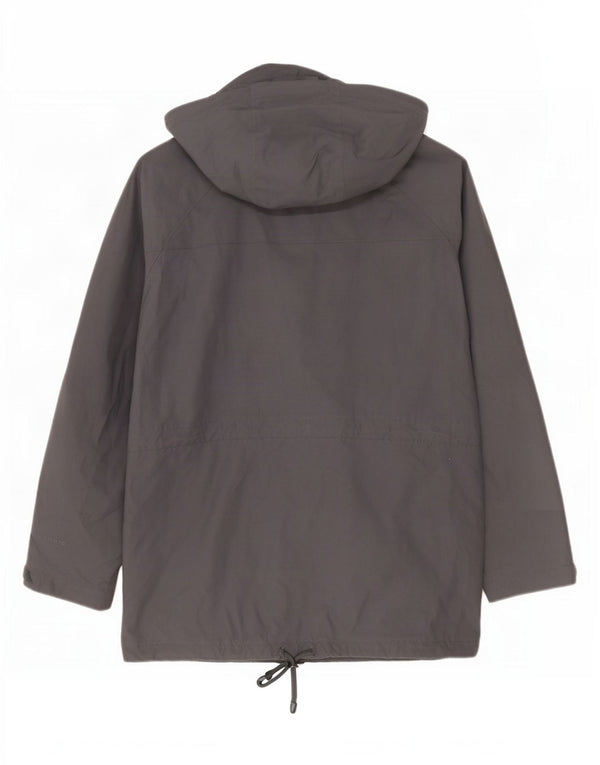 Jaqueta de chuva masculina Berghaus com capuz UK 40 grande poliamida azul marinho