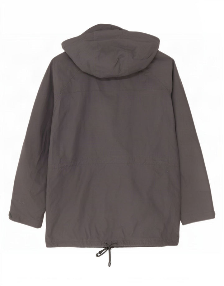 Jaqueta de chuva masculina Berghaus com capuz UK 40 grande poliamida azul marinho