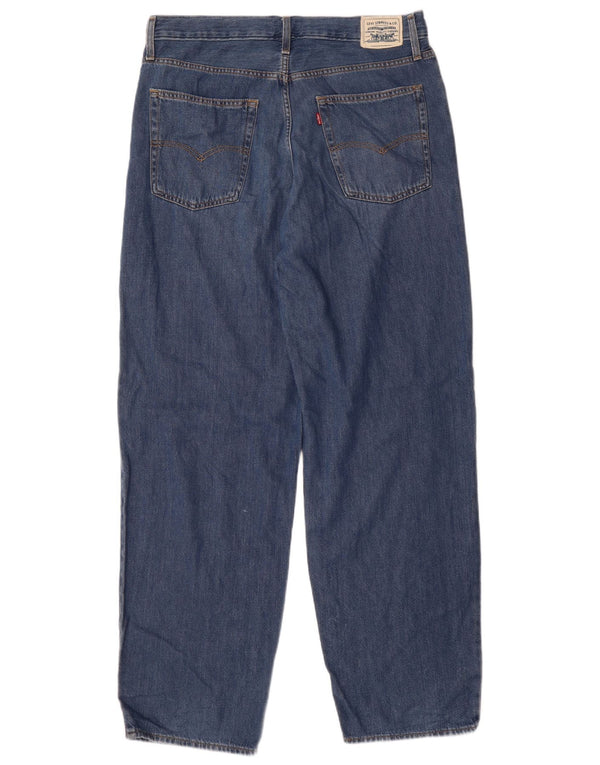 Levi's Baggy Dad Loose Jeans W31 L34 Azul Algodão