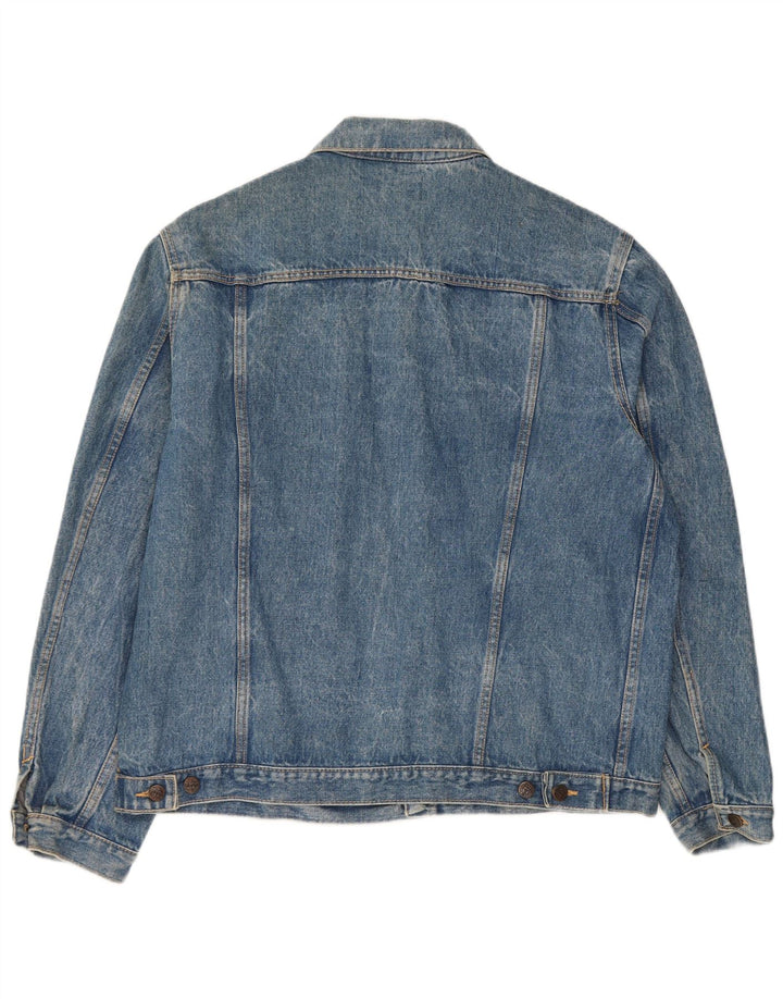 Jaqueta jeans masculina Ritt UK 40 grande algodão azul