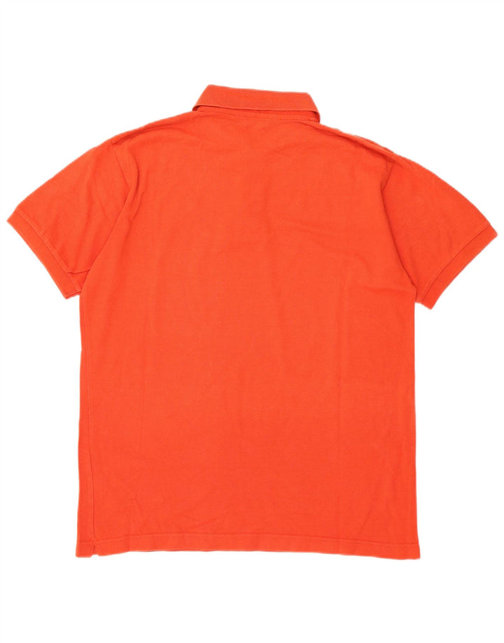 Camisa polo masculina KAPPA grande algodão laranja