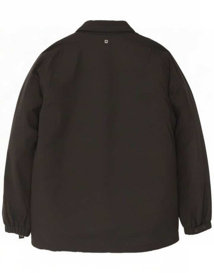 Mountain Warehouse Mens Rain Jacket UK 42 XL Poliéster Preto