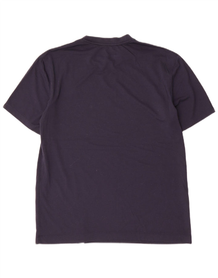 CAMPEÃO Camiseta Masculina Top Pequeno Algodão Azul Marinho