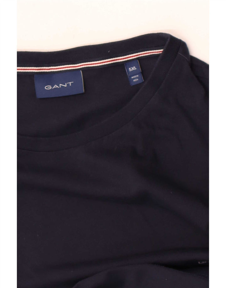 Camiseta masculina Gant Top 5XL azul marinho
