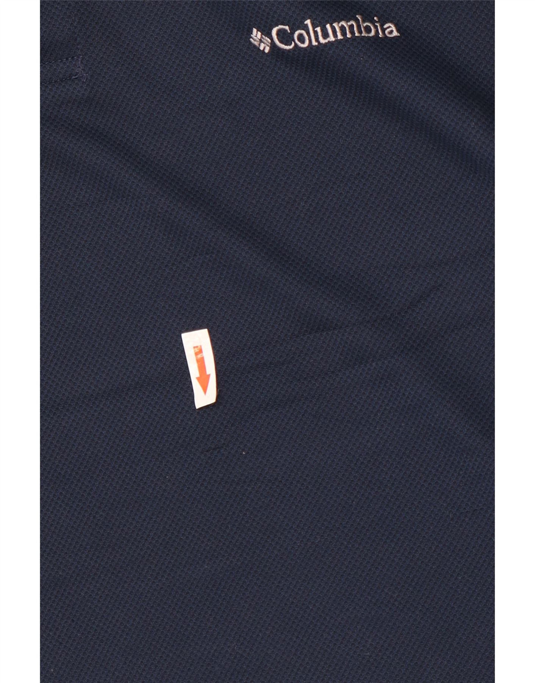 Camisa polo masculina Columbia Omni-Shade azul marinho médio