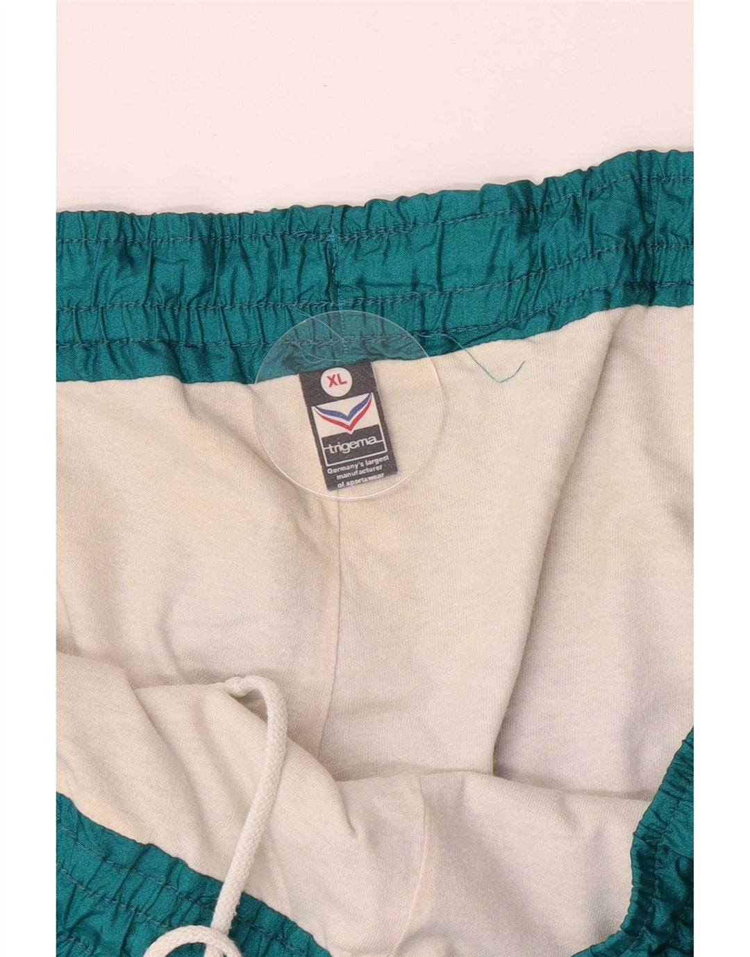 Calça de treino masculina Trigema Joggers XL verde poliamida