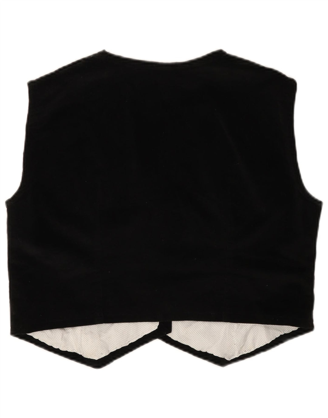 Colete feminino VINTAGE UK 10 pequeno preto