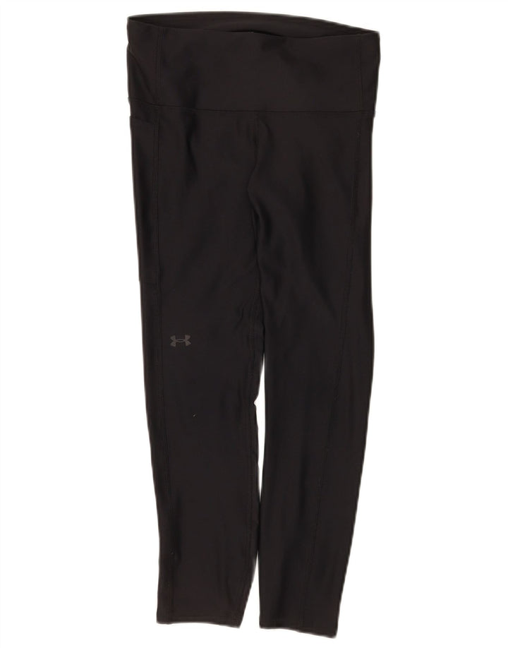 Under Armour Womens Leggings UK 10 Pequeno Poliéster Preto