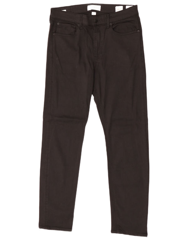 Calvin Klein Jeans Masculino Slim W33 L32 Preto Modal