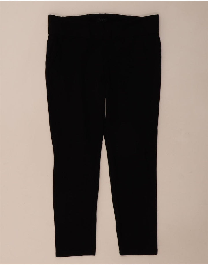 Leggings femininas Cos UK 16 grandes viscose preta