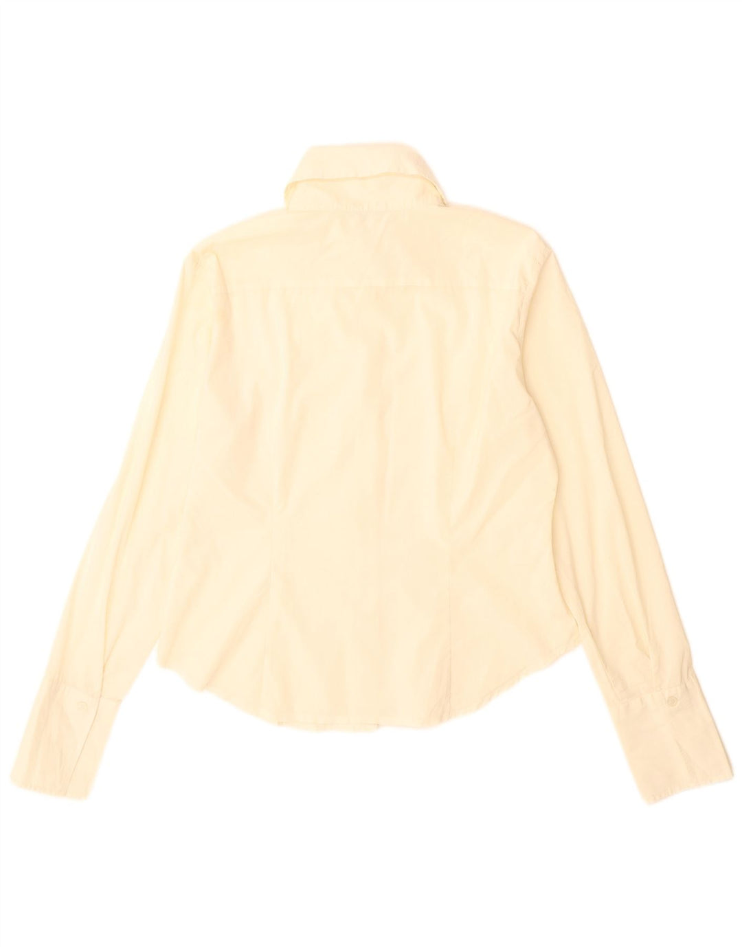Camisa Benetton Mulher UK 16 Grande Branco