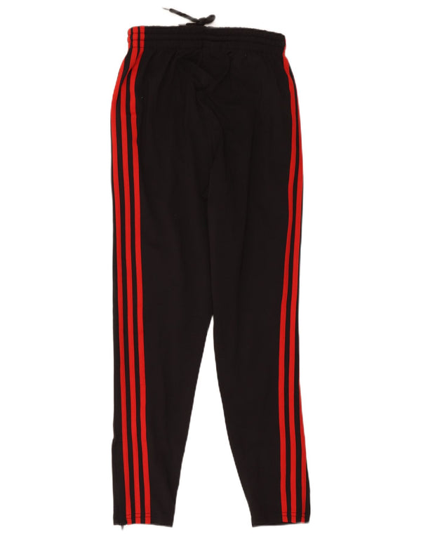 Adidas Mulher Manchester United Calças de treino Reino Unido 12 Médio Preto
