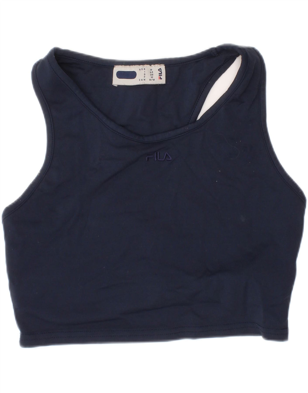 Sutiã esportivo feminino Fila Top médio azul marinho esportivo