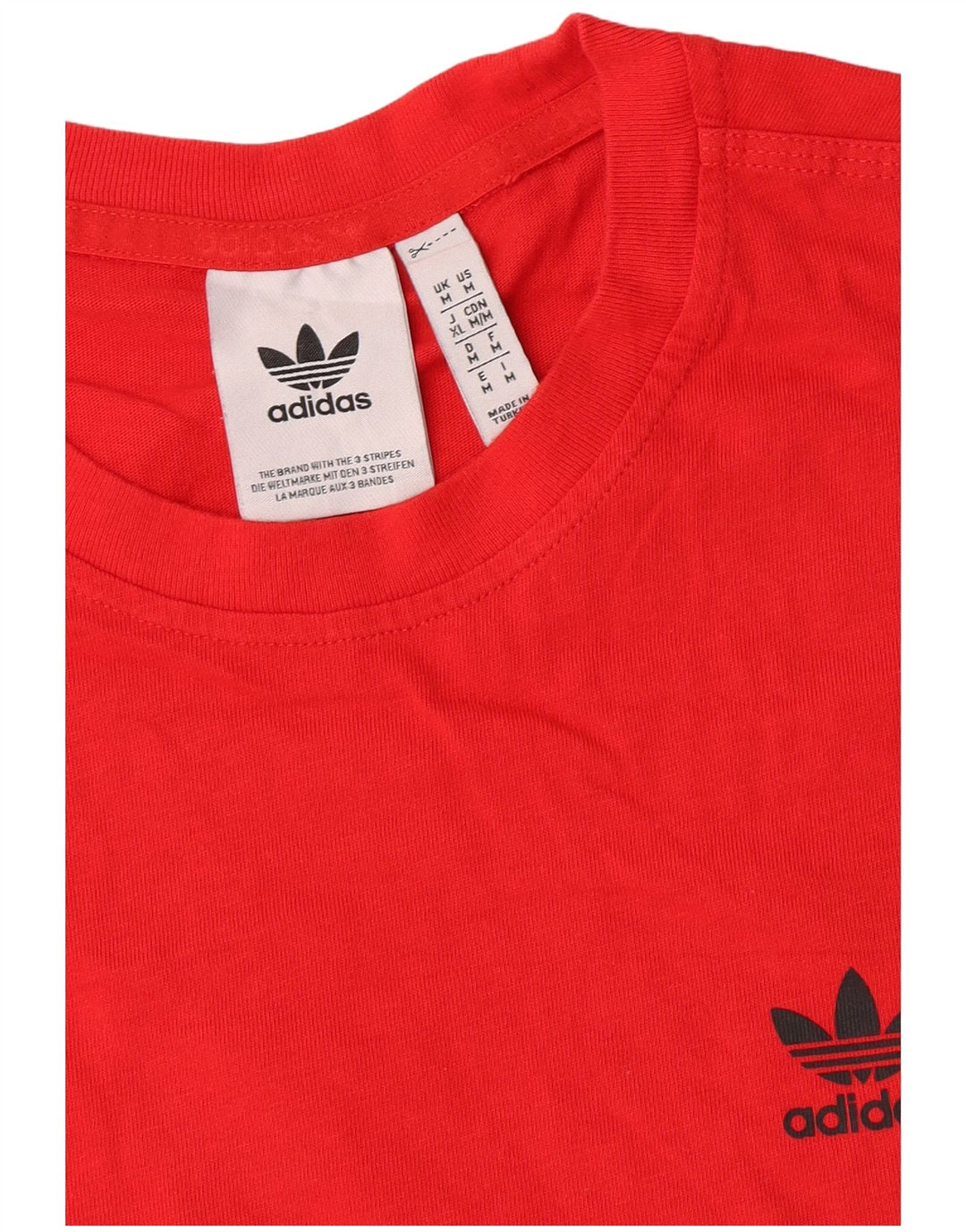 Camiseta Adidas Masculina Graphic Top Médio Vermelho