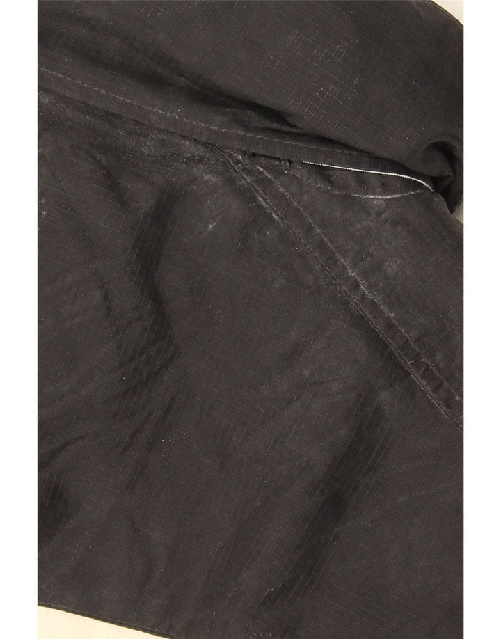 Jaqueta corta-vento feminina Ellesse UK 10 pequena preta colorblock