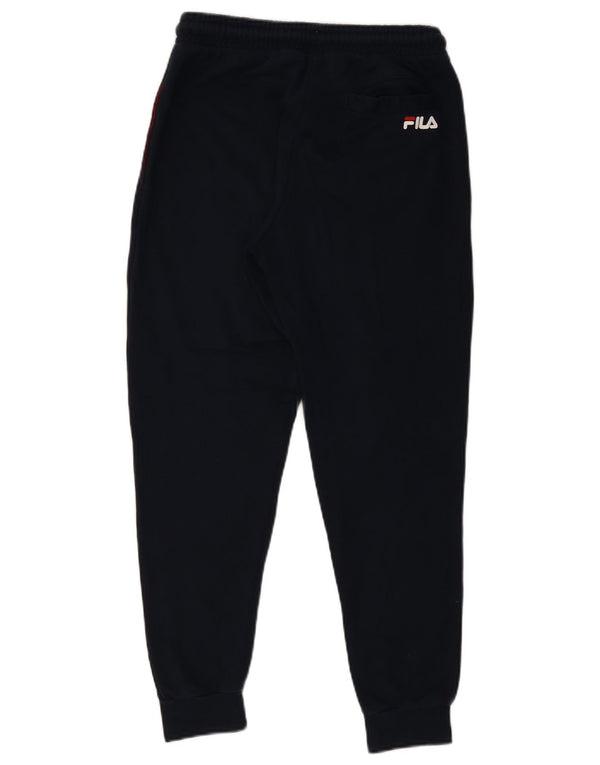 Calça masculina Fila Graphic Tracksuit Joggers pequeno azul marinho