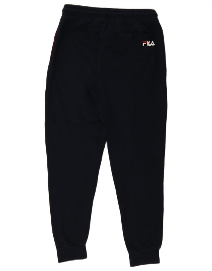 Calça masculina Fila Graphic Tracksuit Joggers pequeno azul marinho