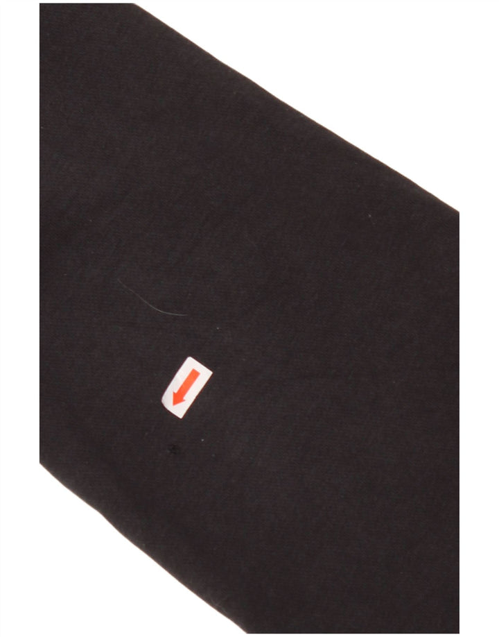 ADIDAS Mens Moletom Jumper Médio Algodão Preto