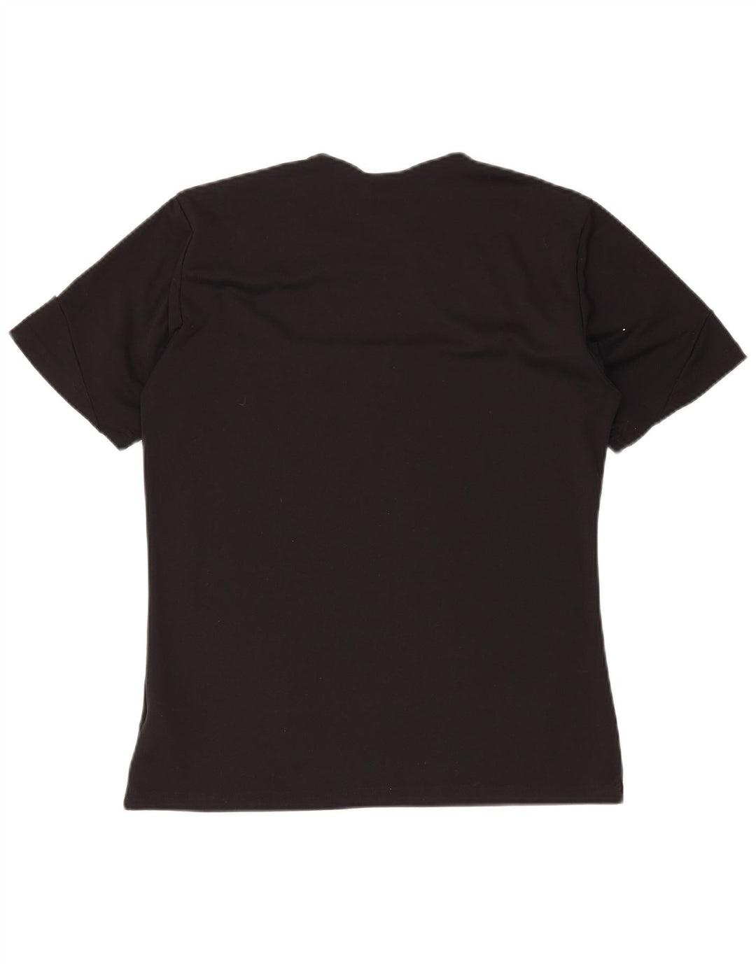 ADIDAS Mens Climalite Camiseta Top Pequeno Preto Colourblock Poliéster