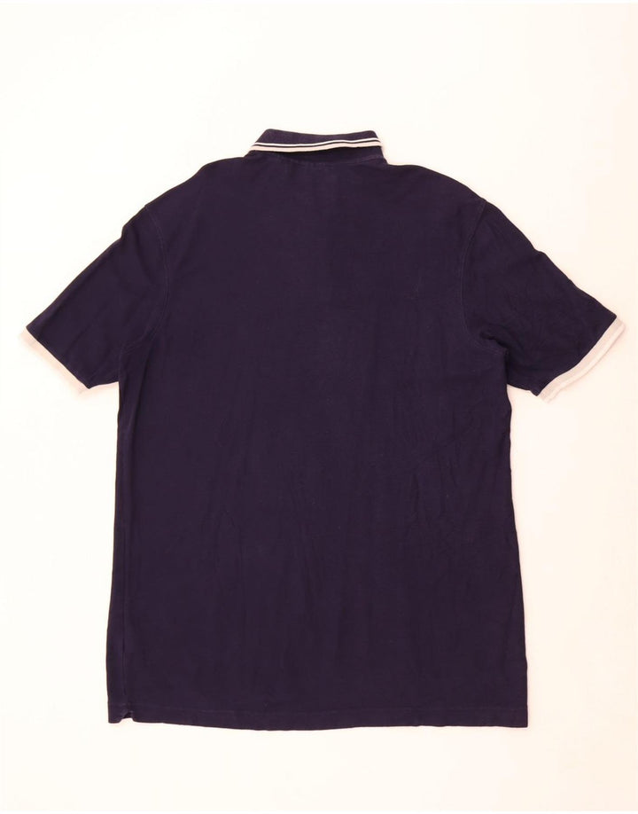 Camisa polo masculina Fila XL azul marinho algodão