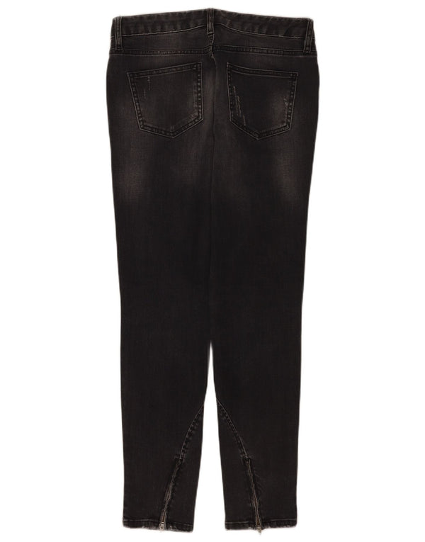 Jeans skinny feminino Massimo Dutti EU 36 XS W26 L29 preto