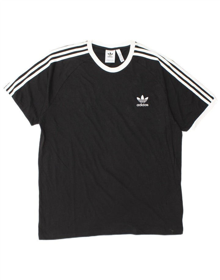 Camiseta masculina Adidas Top XL algodão preto