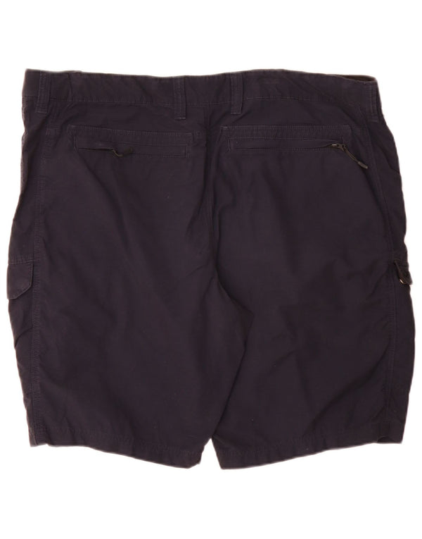 Shorts cargo masculino Marks & Spencer 2XL W42 algodão azul marinho