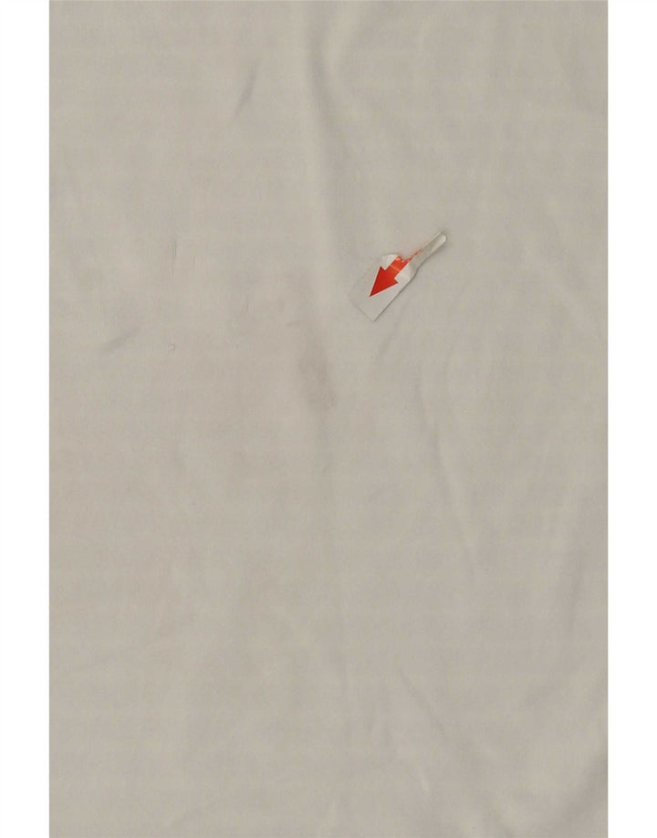 Camiseta masculina Wilson grande poliéster listrado branco