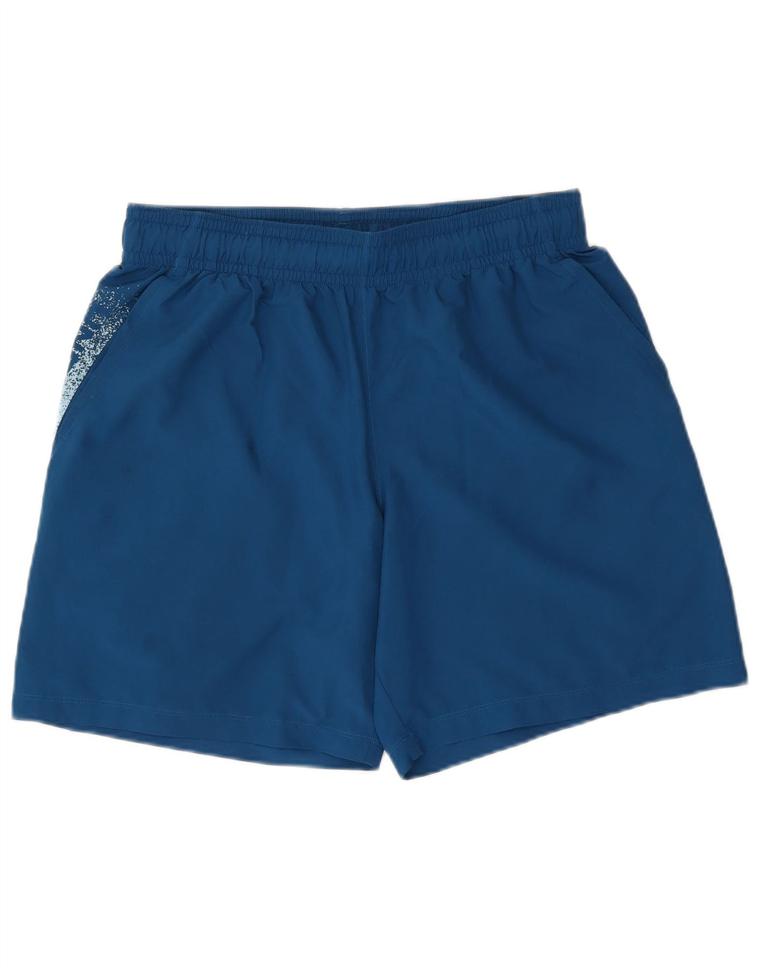 Shorts esportivos gráficos masculinos UNDER ARMOUR grandes azuis