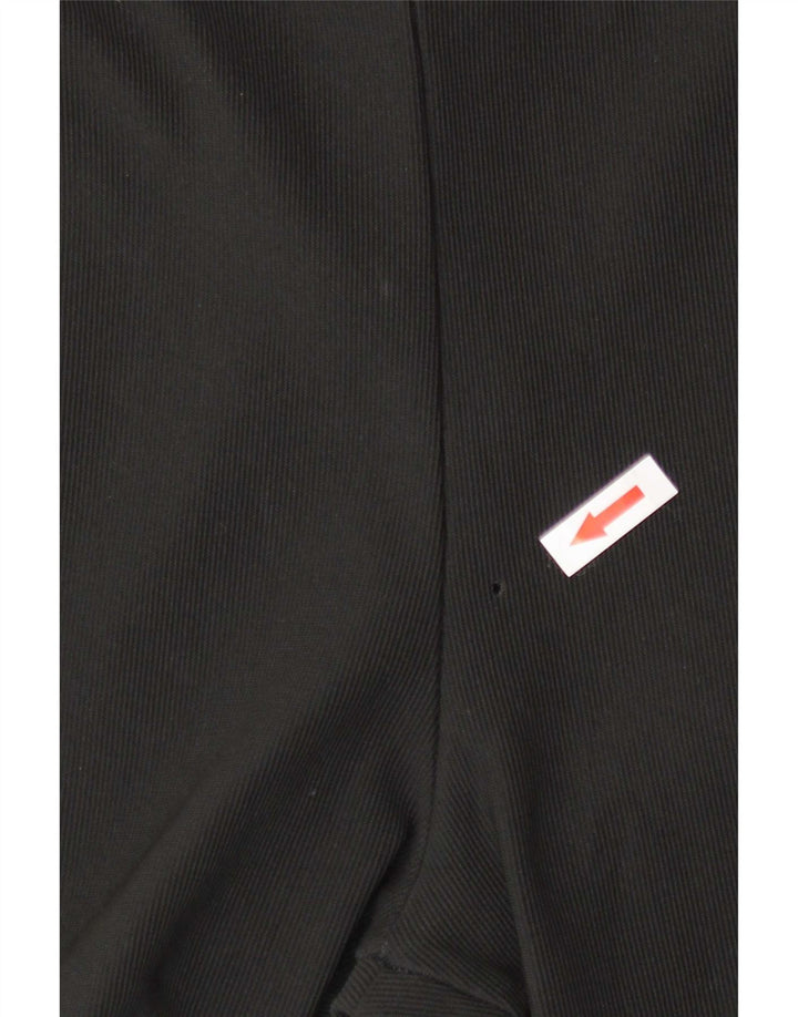 Zara Leggings Flare Mulher UK 4 XS Preto