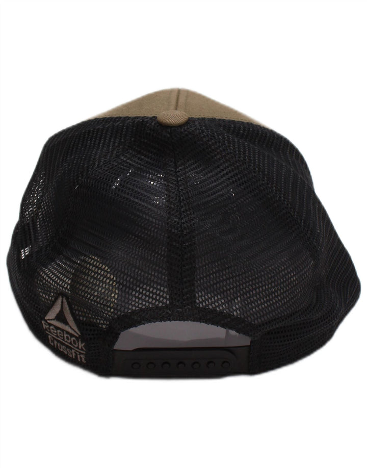 Boné Reebok masculino Graphic Trucker tamanho único cáqui colorblock algodão