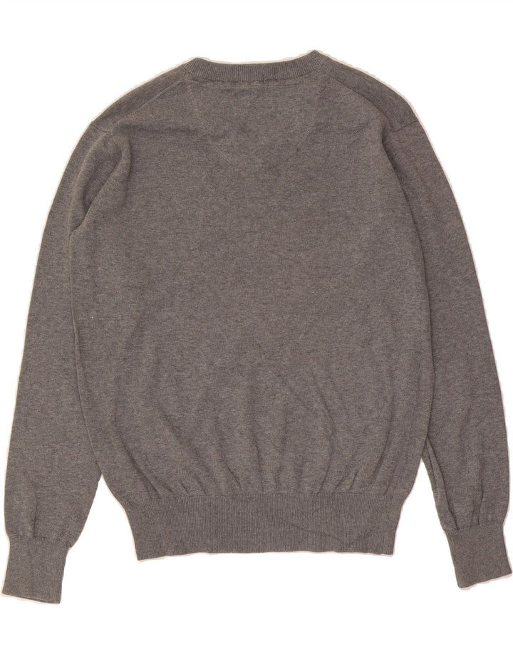NFL Mens Cleveland Browns V-Neck Jumper Sweater Medium Grey Cotton Vintage NFL and Second-Hand NFL from Messina Hembry 