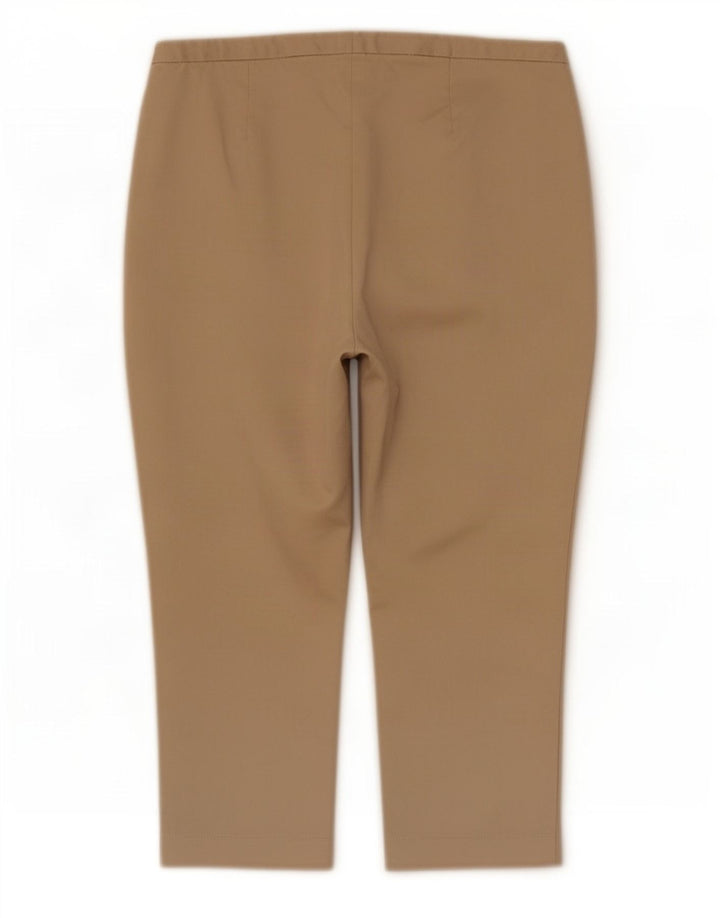 Calça capri feminina Marks & Spencer W32 L18 bege