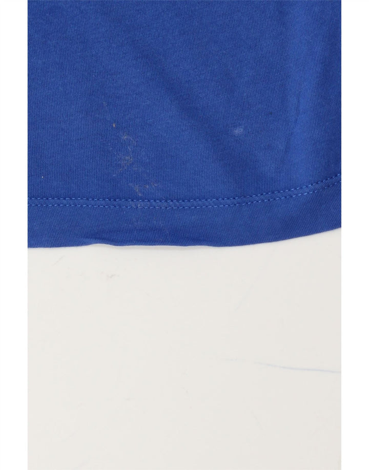 Camiseta gráfica masculina NIKE XL azul algodão