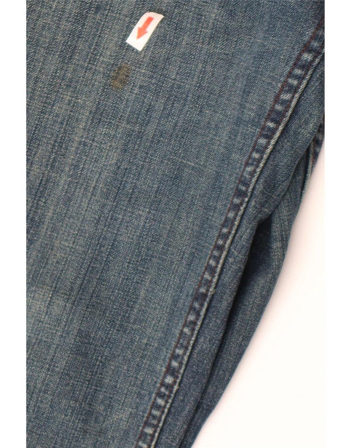 Monsoon Womens Bootcut Jeans Reino Unido 12 Médio W32 L30 Azul Algodão