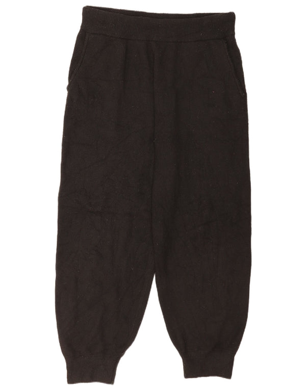 Jack Wills Calça feminina de treino de malha solta com corte solto Reino Unido 18 XL preto