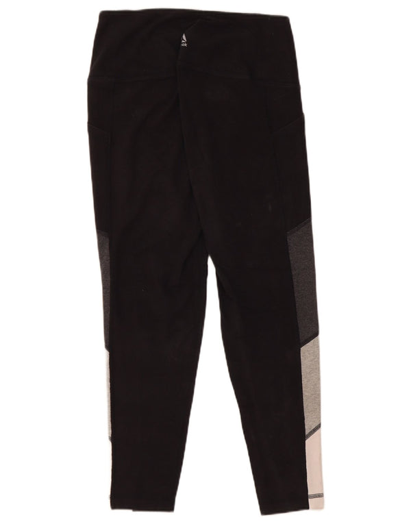 Leggings femininos REEBOK UK 10 pequeno algodão colorido preto