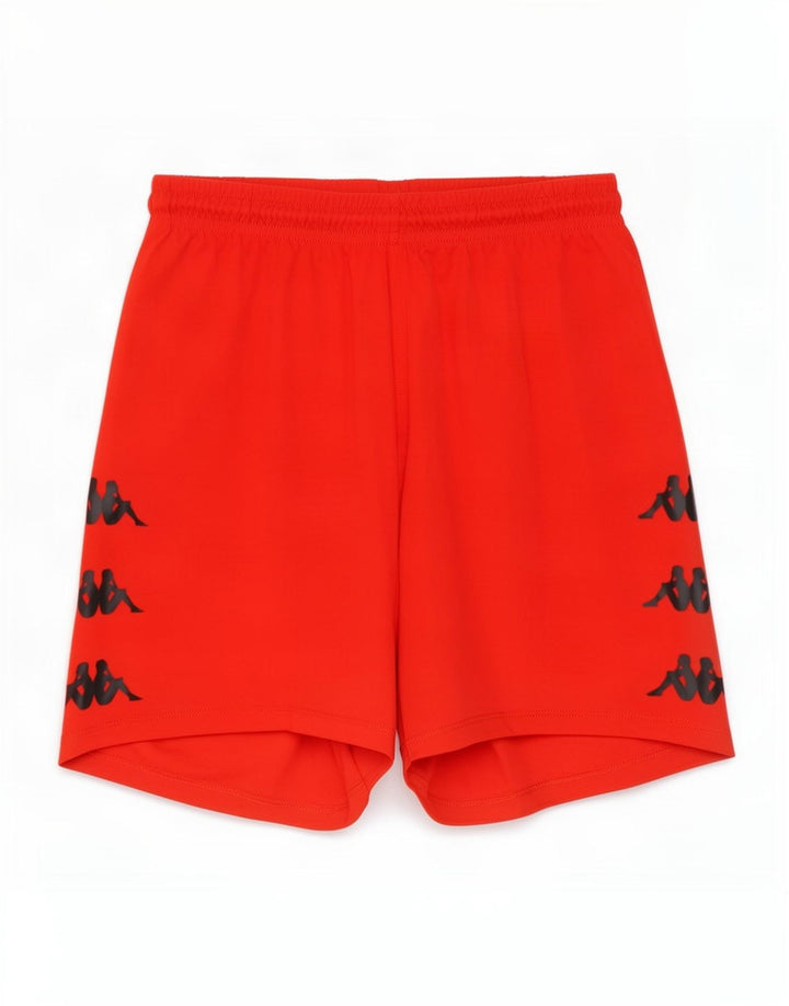 Shorts esportivos gráficos masculinos Kappa grandes vermelhos