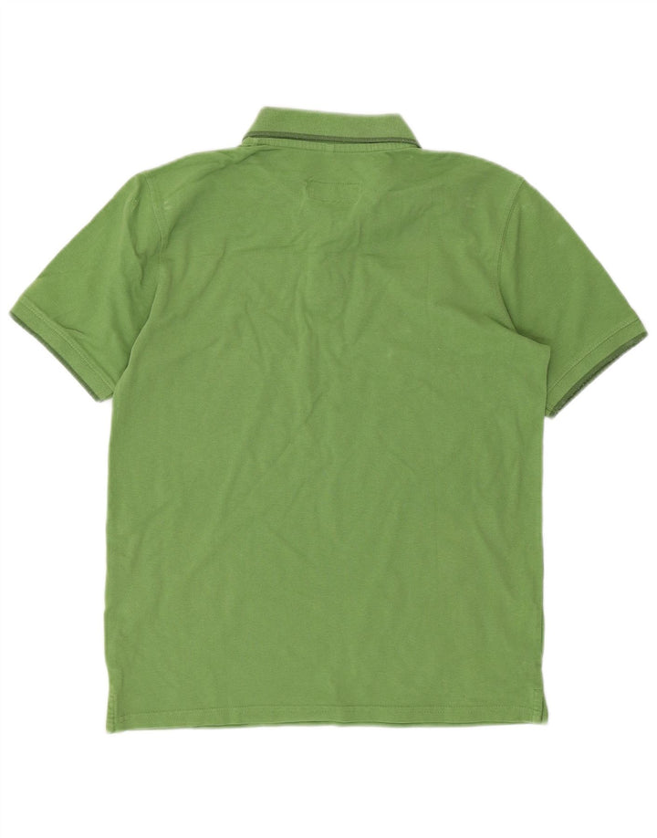 Camisa polo masculina CARRERA algodão verde médio