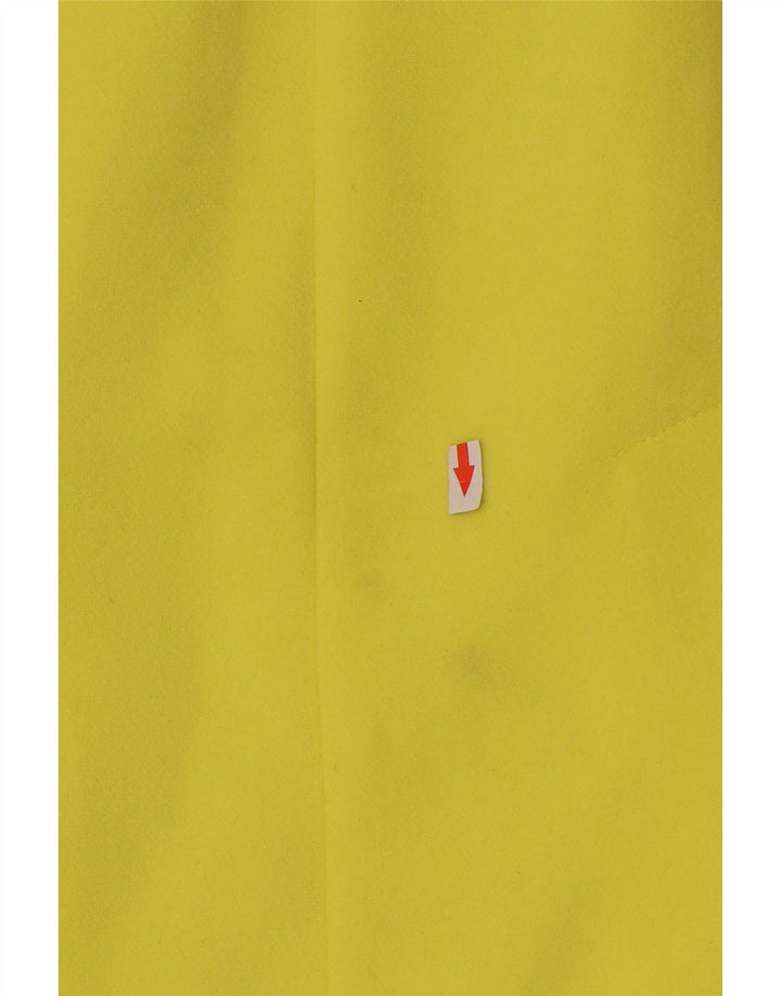 Jaqueta Blazer Longline Feminina Marks & Spencer com 4 Botões Reino Unido 12 Médio Amarelo